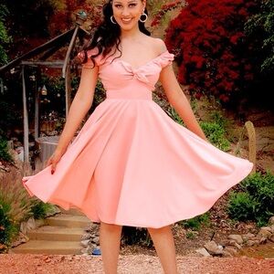 Pink Natalie Pinup Couture NWT 2x